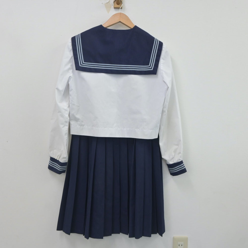 中古制服】高知県 岡豊高等学校 女子制服 3点（セーラー服・スカート）sf023399【リサイクル学生服】 | 中古制服通販パレイド