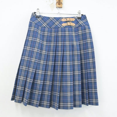 【中古】東京都 下北沢成徳高等学校 女子制服 3点（ニット・シャツ・スカート）sf023408