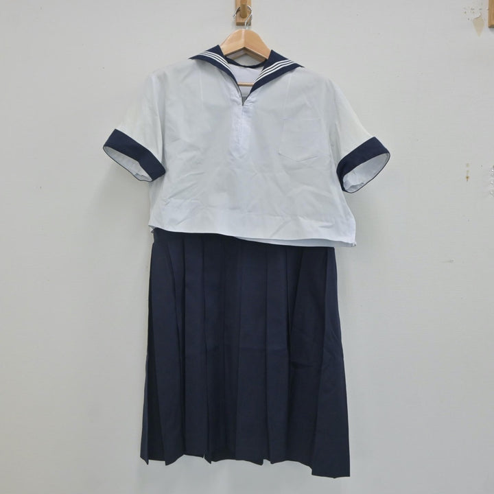 【中古制服】神奈川県 鎌倉女学院中学校・高等学校 女子制服 3点（セーラー服・スカート）sf023433【リサイクル学生服】 | 中古制服通販パレイド