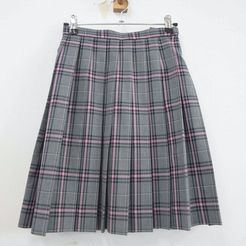 【中古】東京都 クラーク記念国際高等学校 女子制服 2点（スカート）sf023438