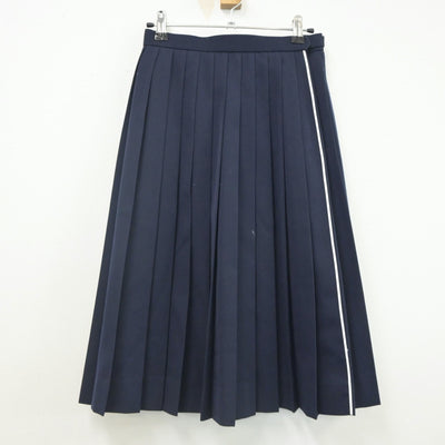 【中古】愛知県 葵中学校 女子制服 3点（セーラー服・スカート）sf023455