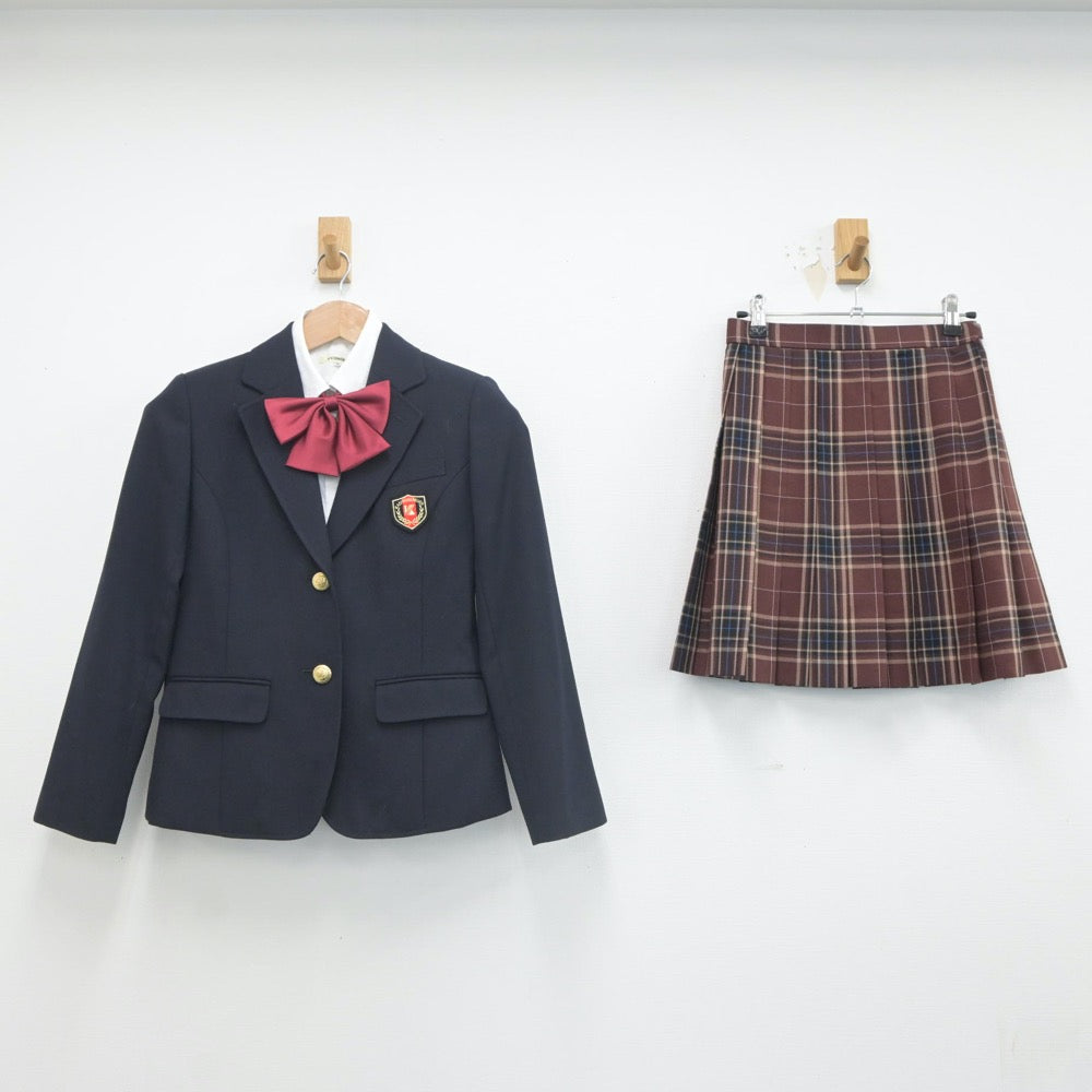 中古制服】神奈川県 鹿島学園高等学校 女子制服 4点（ブレザー・シャツ・スカート）sf023459【リサイクル学生服】 | 中古制服通販パレイド