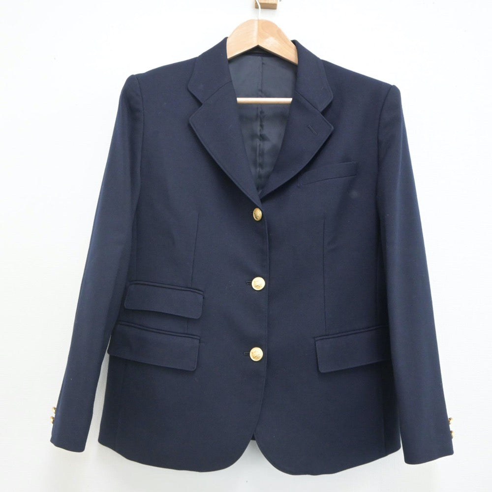 【中古】岡山県 岡山大安寺高等学校 女子制服 1点（ブレザー）sf023460