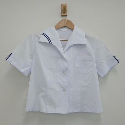 【中古】岡山県 岡山大安寺高等学校 女子制服 2点（シャツ）sf023461