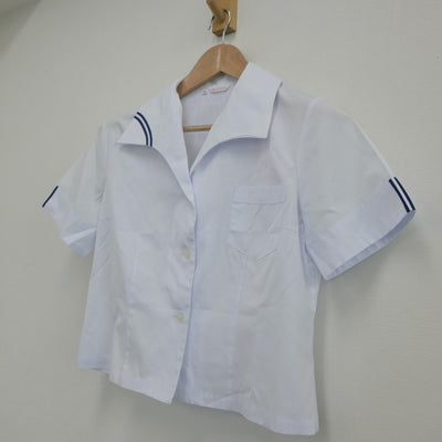 【中古】岡山県 岡山大安寺高等学校 女子制服 2点（シャツ）sf023461