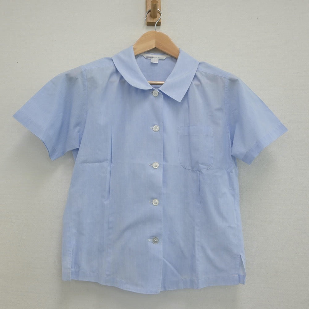 【中古】岡山県 岡山中央中学校 女子制服 2点（シャツ・スカート）sf023464