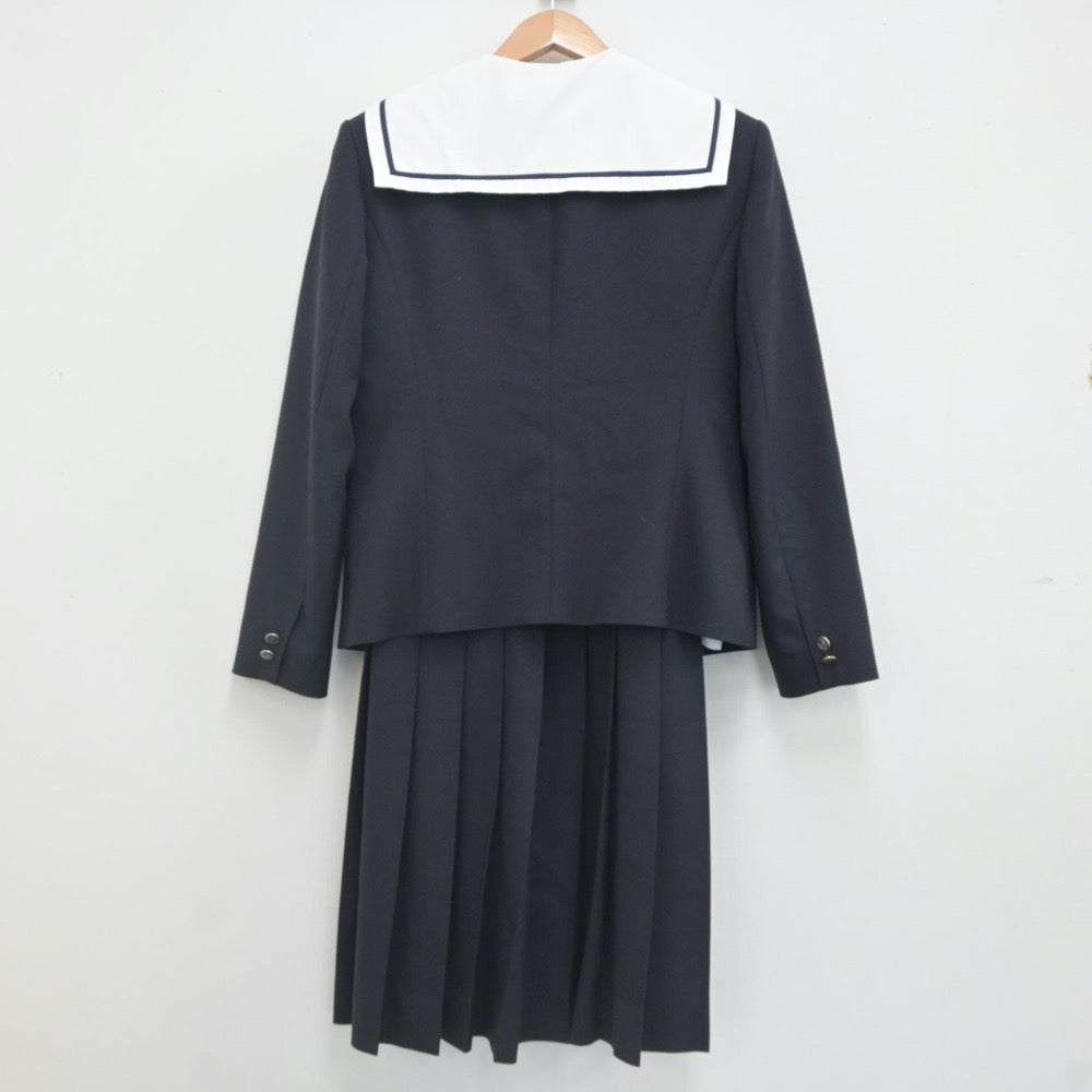 【中古】福岡県 福岡工業大学附属城東高等学校 女子制服 4点（ブレザー・シャツ・ジャンパースカート）sf023468