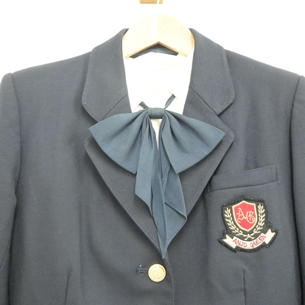 【中古】愛知県 安城学園高等学校 女子制服 5点（ブレザー・シャツ・スカート）sf023485