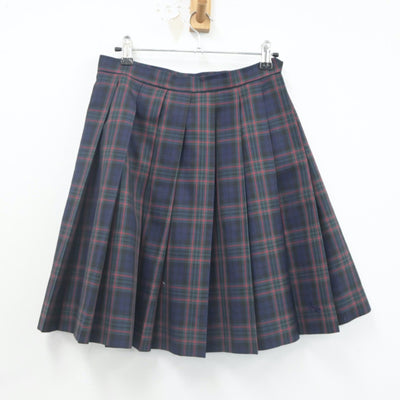 【中古】愛知県 安城学園高等学校 女子制服 3点（シャツ・ニット・スカート）sf023486