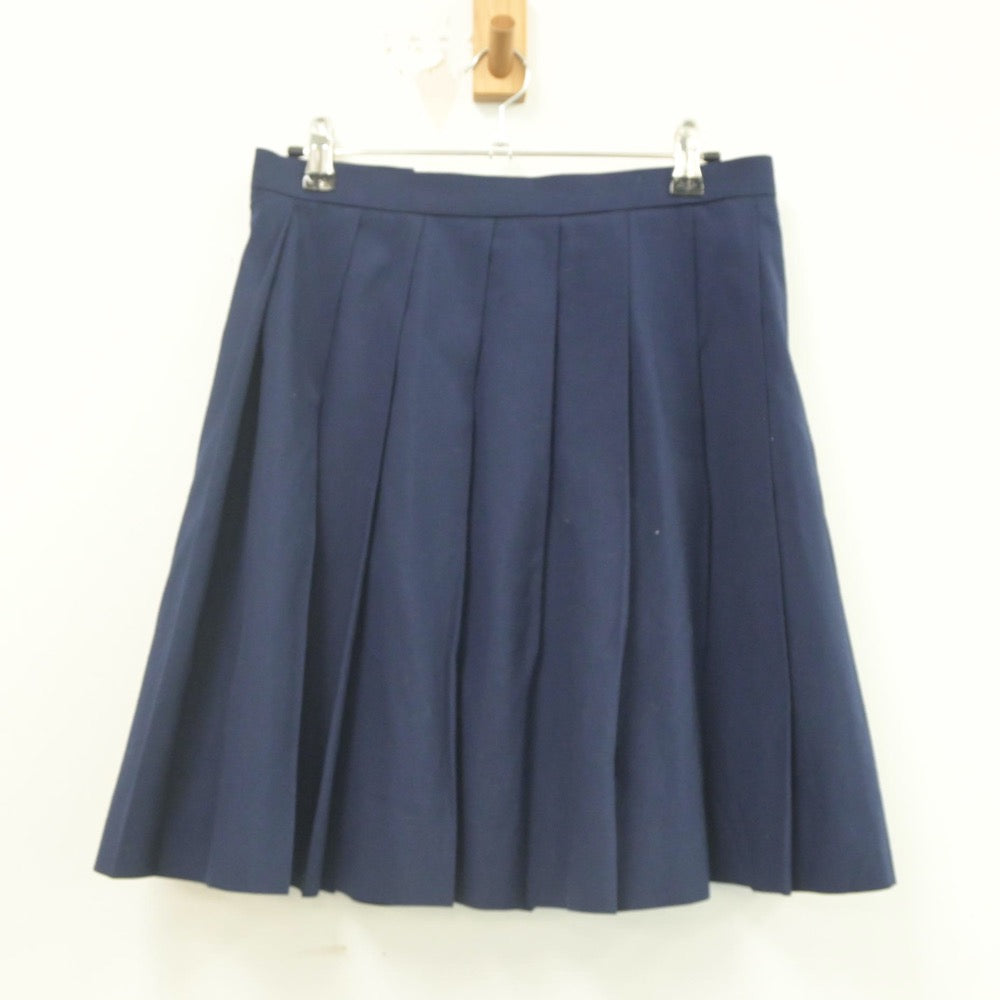 【中古】愛知県 安城学園高等学校 女子制服 3点（セーラー服・スカート）sf023488