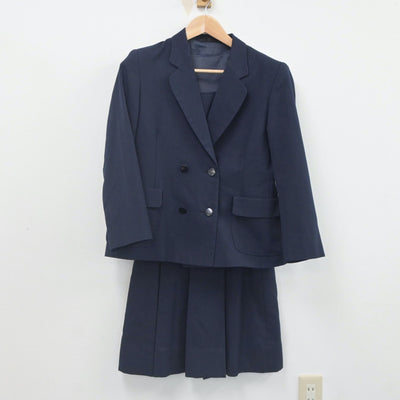 【中古】神奈川県 大鳥中学校 女子制服 3点（ブレザー・ベスト・スカート）sf023491