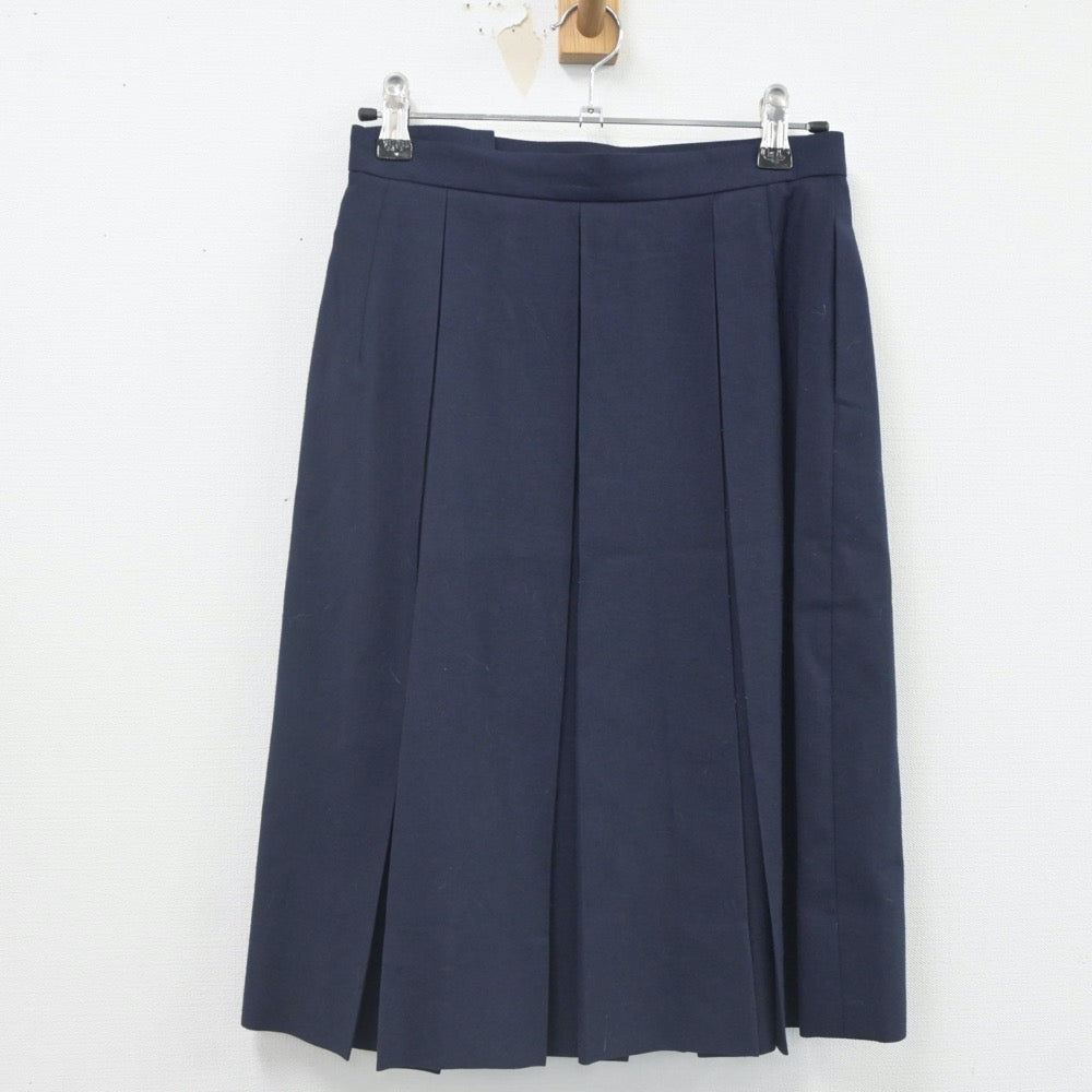 【中古】神奈川県 大鳥中学校 女子制服 2点（ベスト・スカート）sf023492