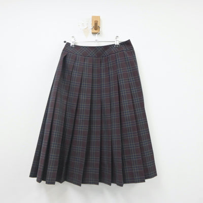 【中古】大阪府 関西大学第一中学校・高等学校 女子制服 4点（シャツ・ニット・スカート）sf023502