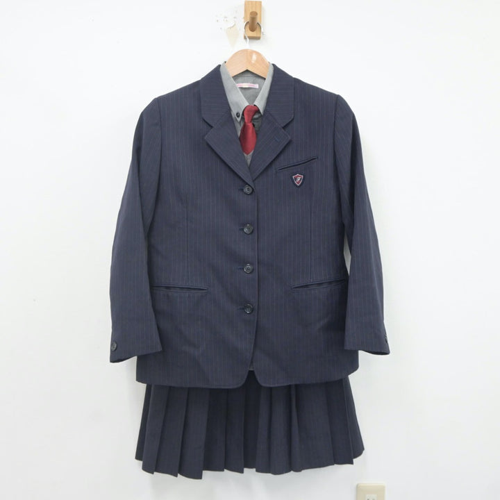 【中古制服】愛知県 藤ノ花女子高等学校 女子制服 6点（ブレザー・シャツ・ニット・スカート）sf023513【リサイクル学生服】 |  中古制服通販パレイド