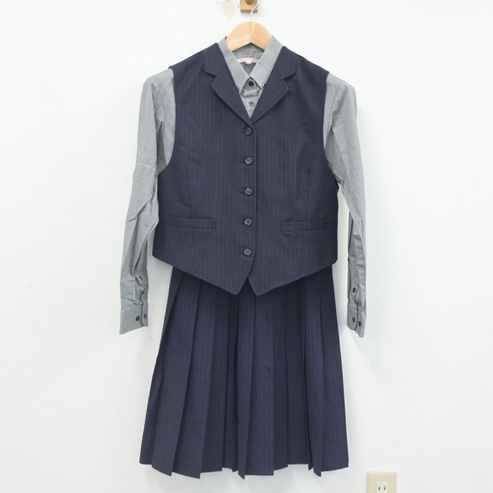 中古制服】愛知県 藤ノ花女子高等学校 女子制服 4点（シャツ・ベスト・スカート）sf023514【リサイクル学生服】 | 中古制服通販パレイド