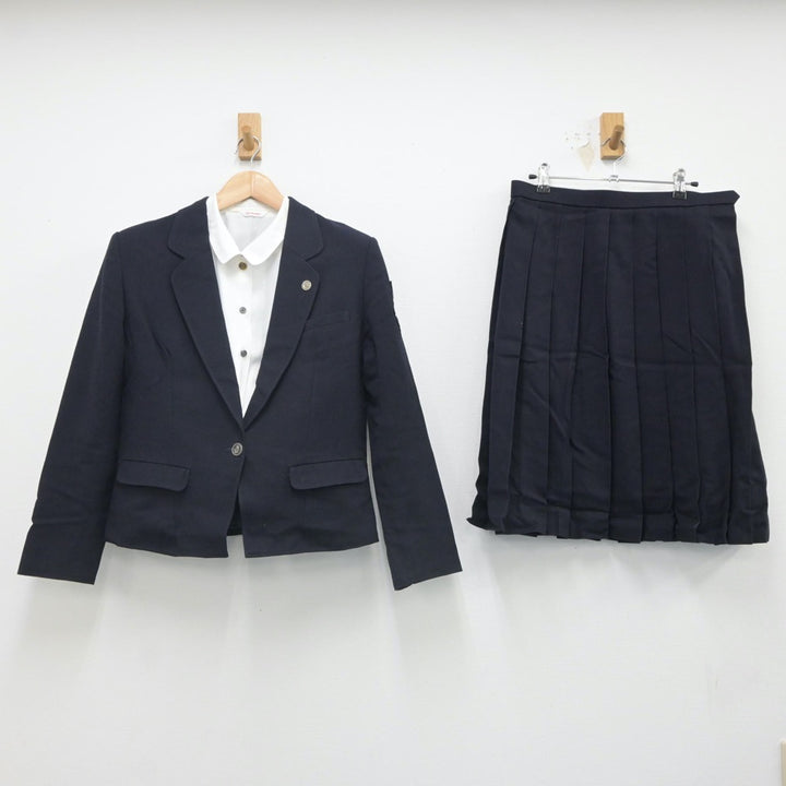 中古制服】福岡県 久留米商業高等学校 女子制服 4点(ブレザー 中古制服】福岡県 久留米商業高等学校 女子制服 4点(ブレザー