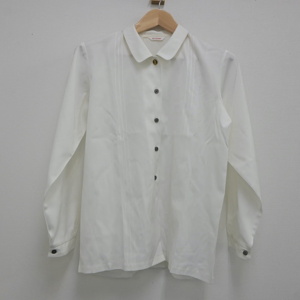 【中古】福岡県 久留米商業高等学校 女子制服 4点（ブレザー・シャツ・スカート）sf023524