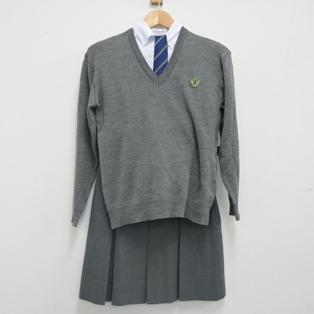 中古制服】神奈川県 湘南工科大学附属高等学校 女子制服 5点（ブレザー・ニット・シャツ・スカート）sf023531【リサイクル学生服】 | 中古制服 通販パレイド