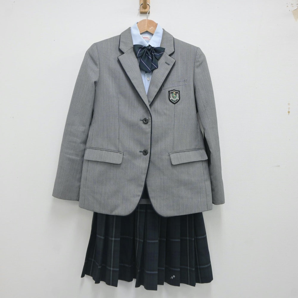 【中古】大阪府 農芸高等学校 女子制服 4点（ブレザー・シャツ・スカート）sf023535