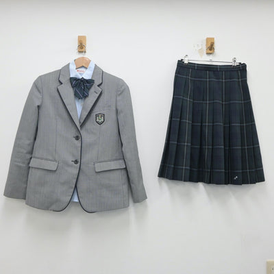 【中古】大阪府 農芸高等学校 女子制服 4点（ブレザー・シャツ・スカート）sf023535