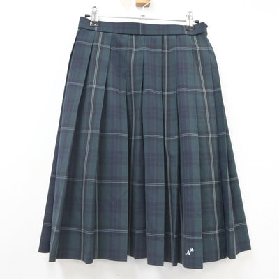 【中古】大阪府 農芸高等学校 女子制服 4点（ニットベスト・シャツ・スカート）sf023537