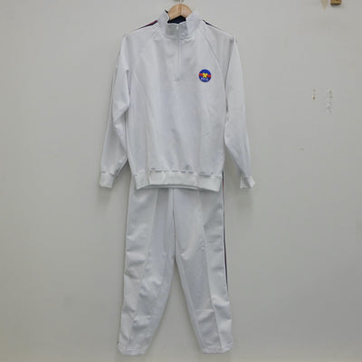 【中古】東京都 慶應義塾高等学校 男子制服 2点（ジャージ 上・ジャージ 下）sf023542