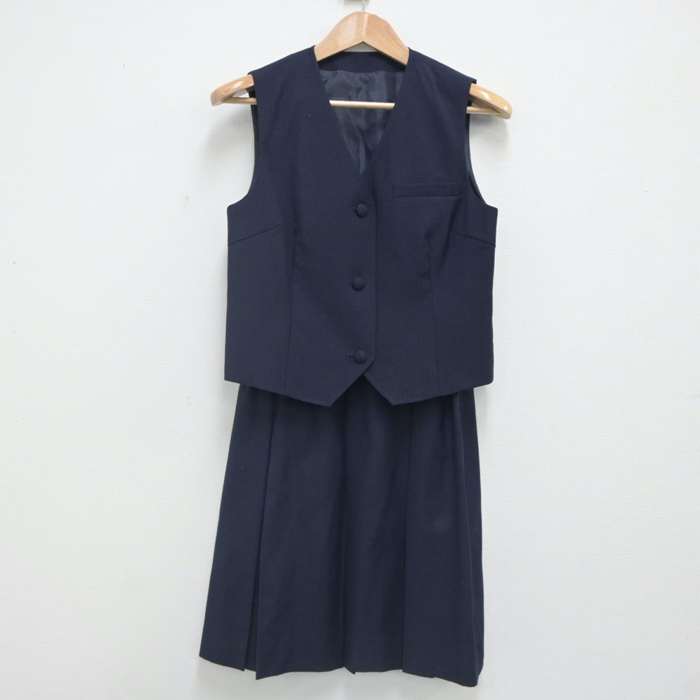 中古制服】埼玉県 与野高等学校 女子制服 3点（ブレザー・ベスト