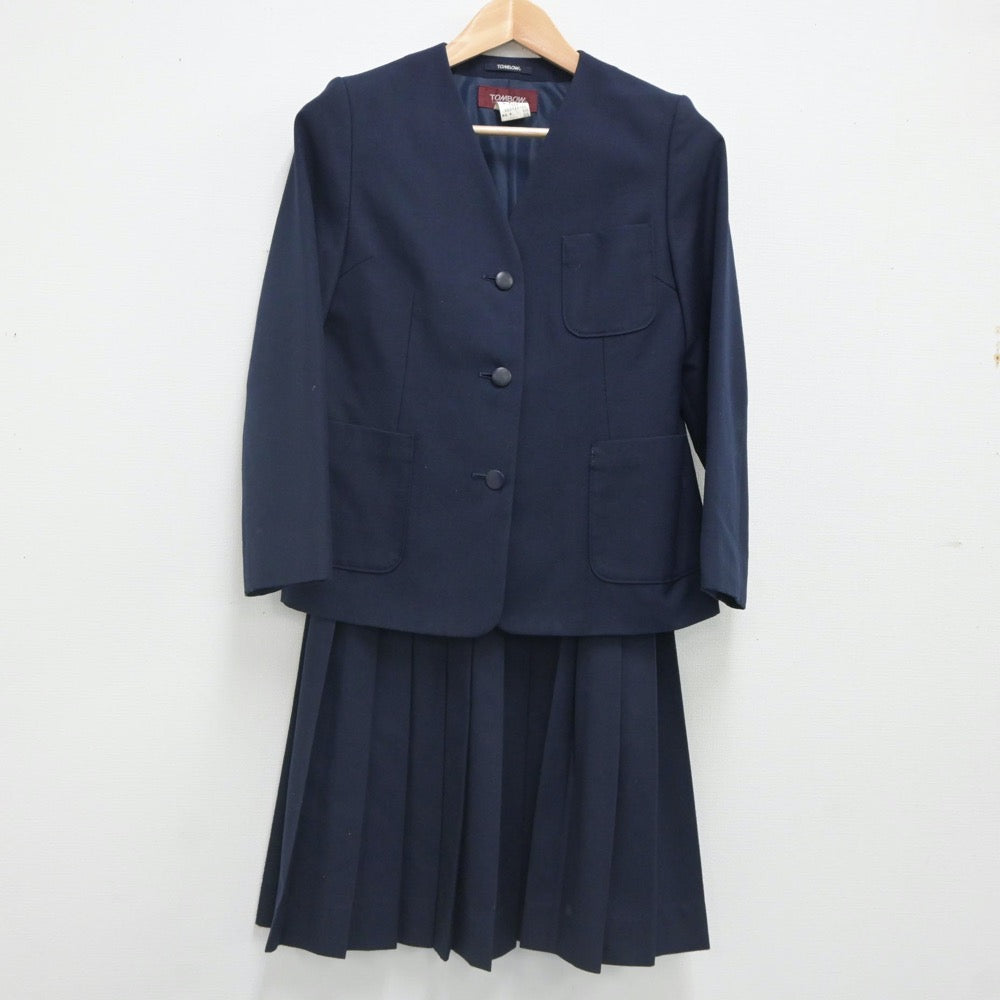 【中古】埼玉県 原山中学校 女子制服 3点（ブレザー・ベスト・スカート）sf023549