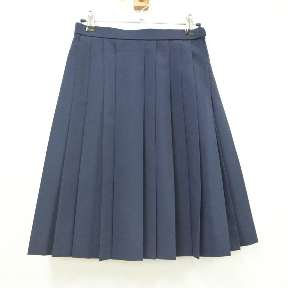 【中古】東京都 青山高等学校 女子制服 3点（シャツ・スカート）sf023558