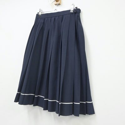 【中古】福岡県 直方高等学校 女子制服 1点（スカート）sf023560