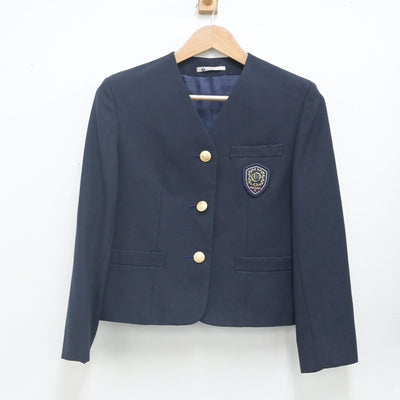 【中古】埼玉県 大幡中学校 女子制服 2点（ブレザー・スカート）sf023565