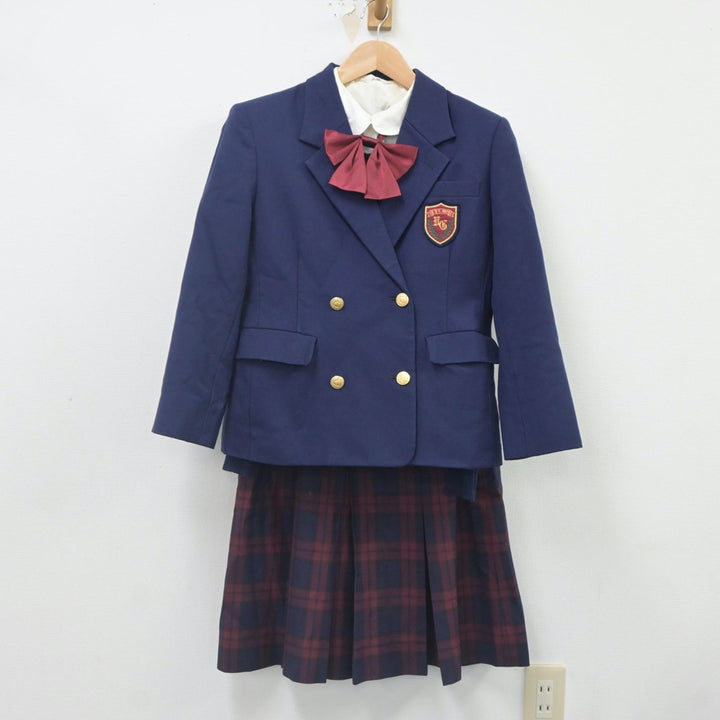 中古制服】埼玉県 浦和学院高等学校 女子制服 5点（ブレザー・ニット・シャツ・スカート）sf023567【リサイクル学生服】 | 中古制服通販パレイド