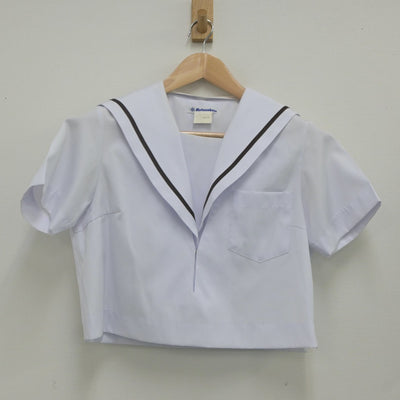 【中古】愛知県 旭丘高等学校 女子制服 2点（セーラー服・スカート）sf023572