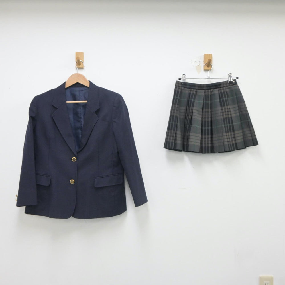 【中古】東京都 明治学院高等学校 女子制服 2点（ブレザー・スカート）sf023575