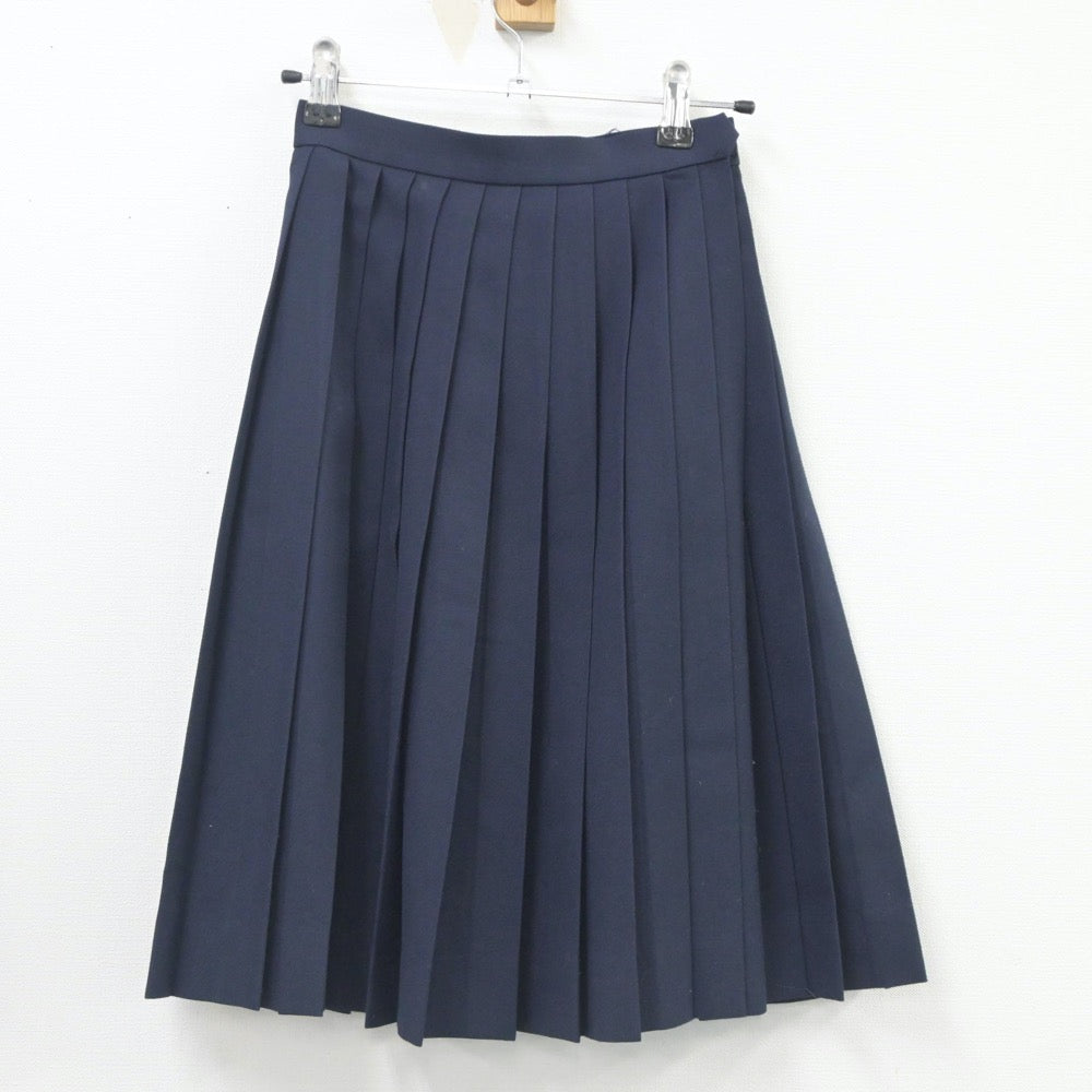 【中古】岐阜県 本巣中学校 女子制服 3点（セーラー服・スカート）sf023577