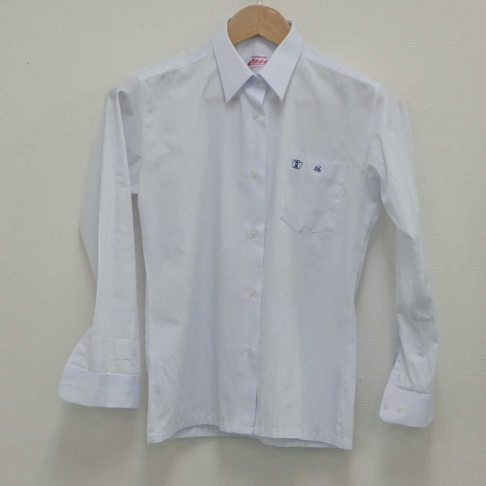 【中古】岐阜県 本巣中学校 女子制服 2点（シャツ・スカート）sf023578