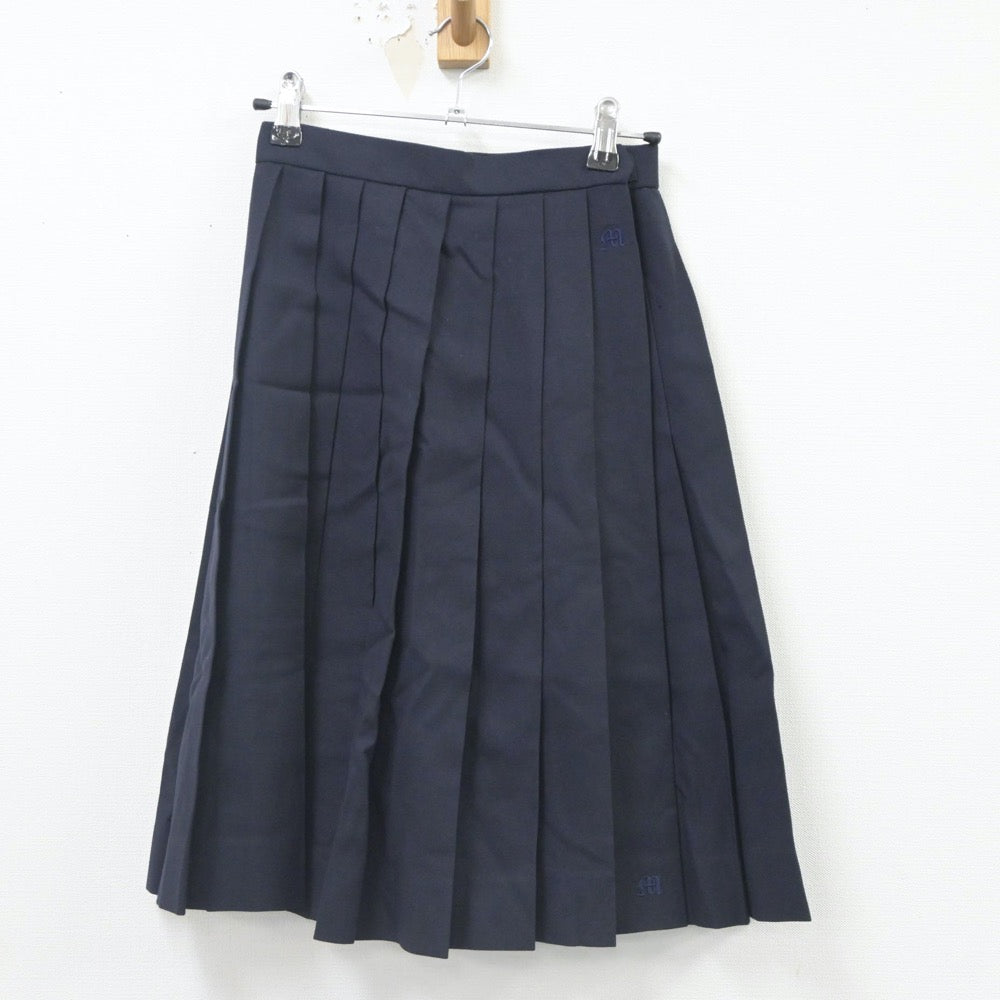 【中古】岐阜県 本巣松陽高等学校 女子制服 4点（ブレザー・ニットベスト・スカート）sf023584