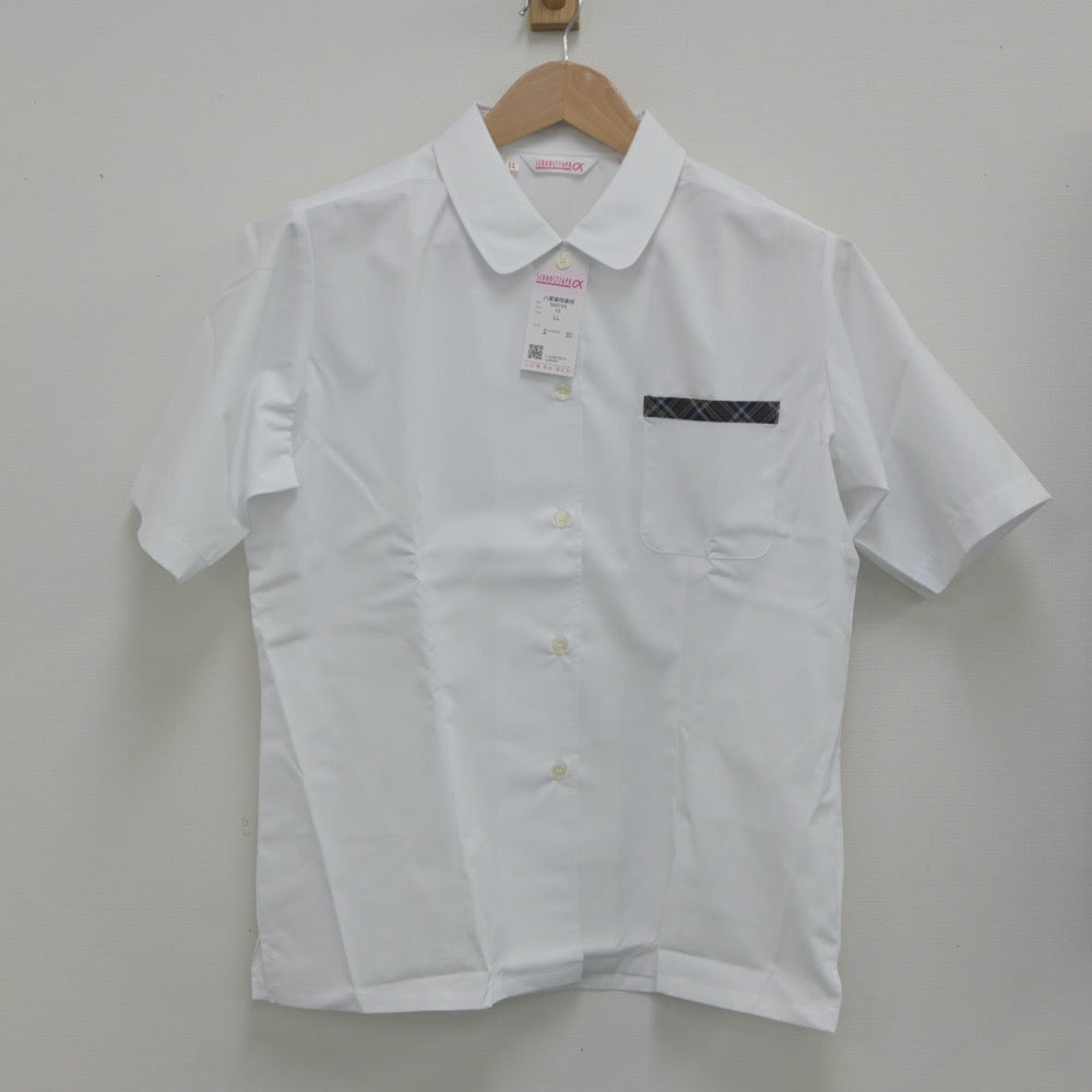 【中古】大阪府 八尾翠翔高等学校 女子制服 2点（シャツ・スカート）sf023599