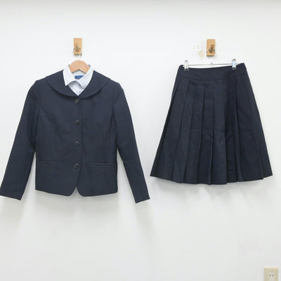 【中古】大阪府 泉北高等学校 女子制服 4点（ブレザー・シャツ・スカート）sf023600