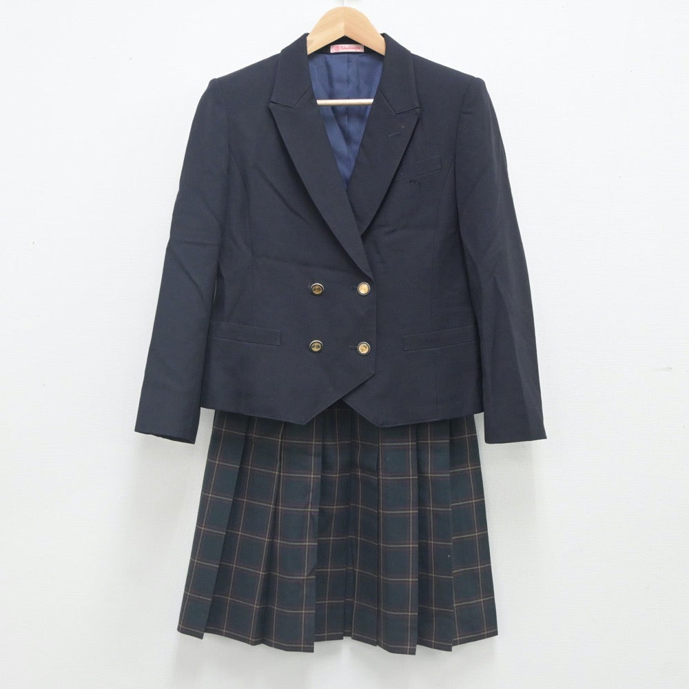 【中古】福井県 福井工大付属福井高等学校 女子制服 2点（ブレザー・スカート）sf023613