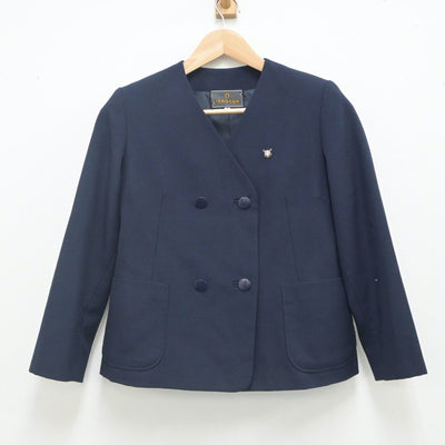 【中古】岩手県 城西中学校 女子制服 2点（ブレザー・スカート）sf023625