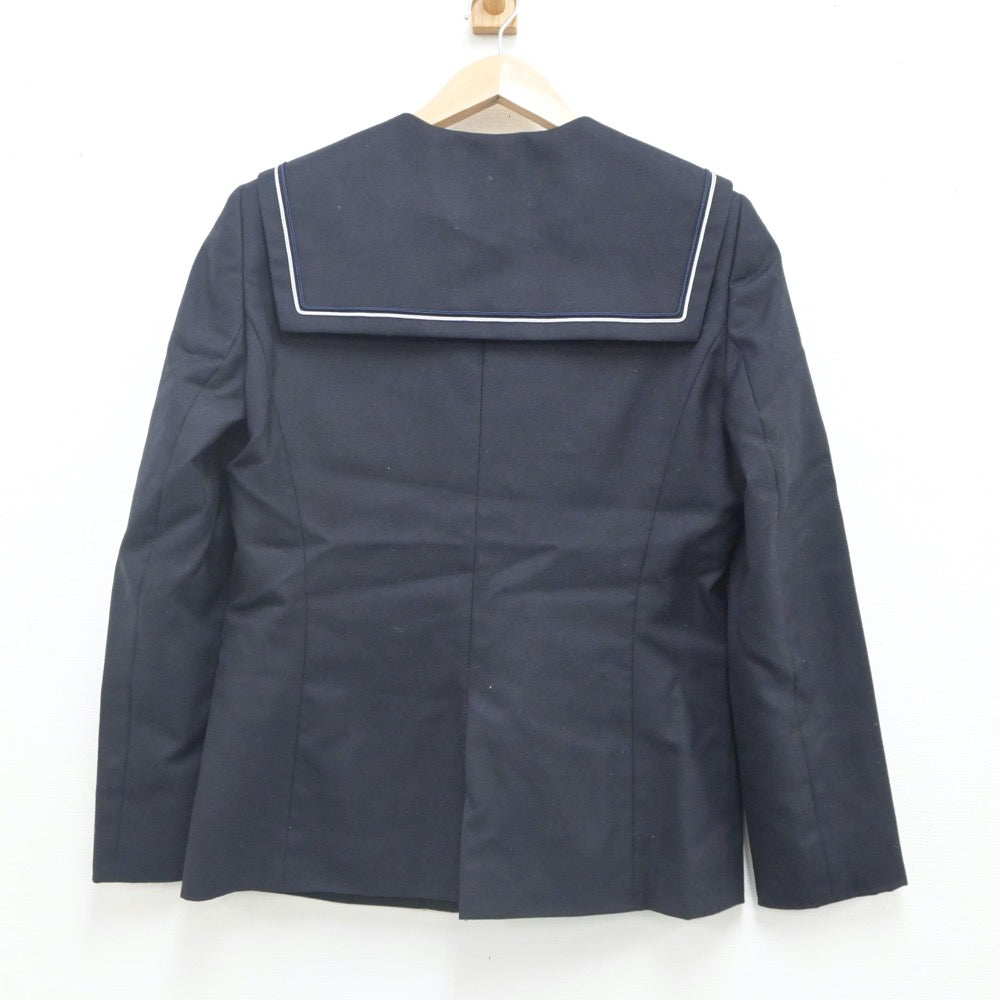 【中古】北海道 小樽市北陵中学校 女子制服 5点（ブレザー・ベスト・スカート）sf023629