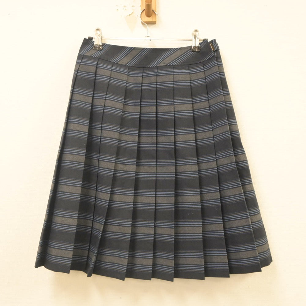 【中古】大阪府 関西福祉科学大学高等学校 女子制服 4点（ブレザー・シャツ・スカート）sf023632