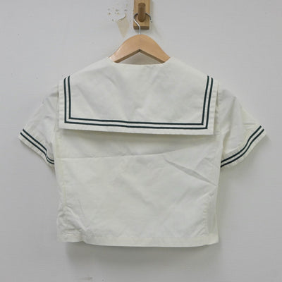 【中古】福岡県 西南学院中学校 女子制服 3点（セーラー服・ジャンパースカート）sf023635