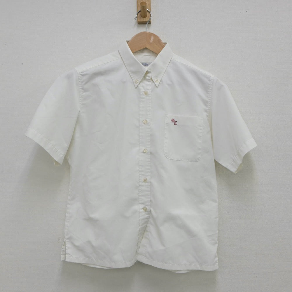 【中古】秋田県 男鹿東中学校 女子制服 2点（シャツ・スカート）sf023641