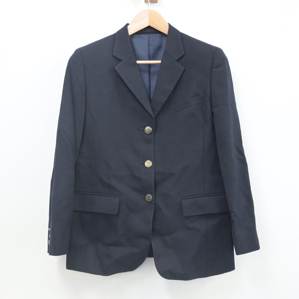 【中古】神奈川県 緑園総合高等学校 女子制服 3点（ブレザー・スカート）sf023661