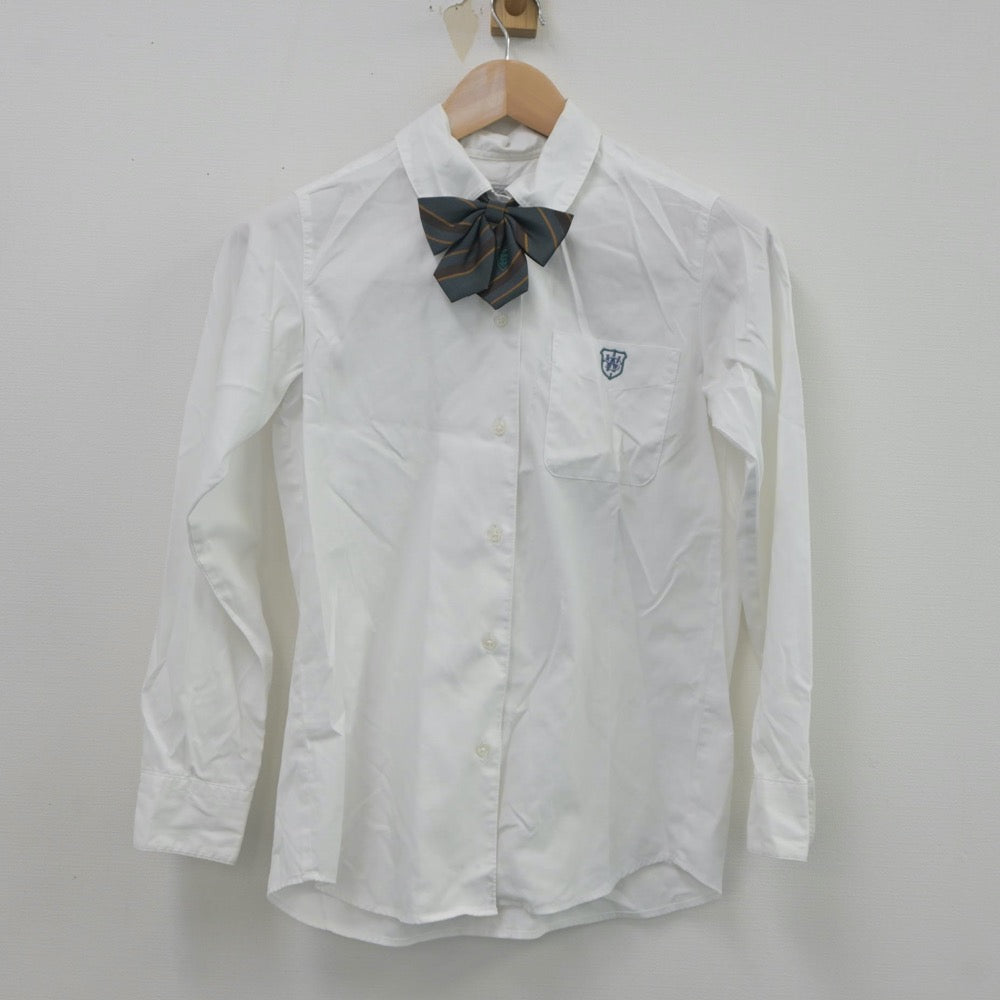 【中古】福岡県 西南学院高等学校 女子制服 4点（ブレザー・シャツ・スカート）sf023662