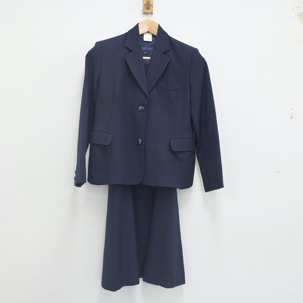 【中古】埼玉県 熊谷女子高等学校 女子制服 2点（ブレザー・ジャンパースカート）sf023665