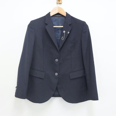 【中古】群馬県 明和県央高等学校 女子制服 3点（ブレザー・スカート）sf023670