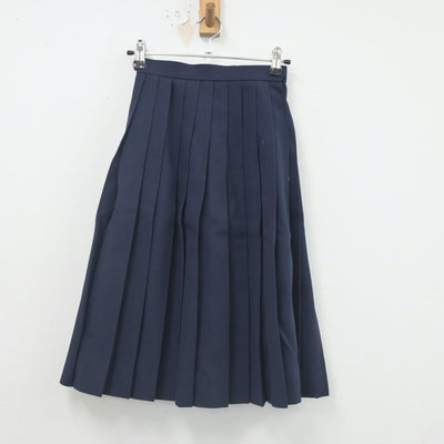 【中古】石川県 津幡中学校 女子制服 3点（セーラー服・スカート）sf023674